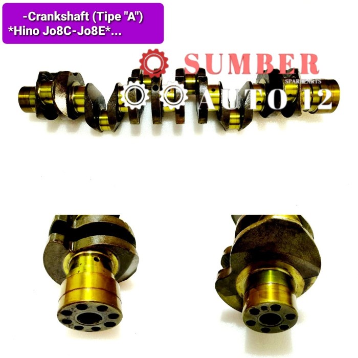Crankshat kruk as Hino lohan Hino Jo8E original