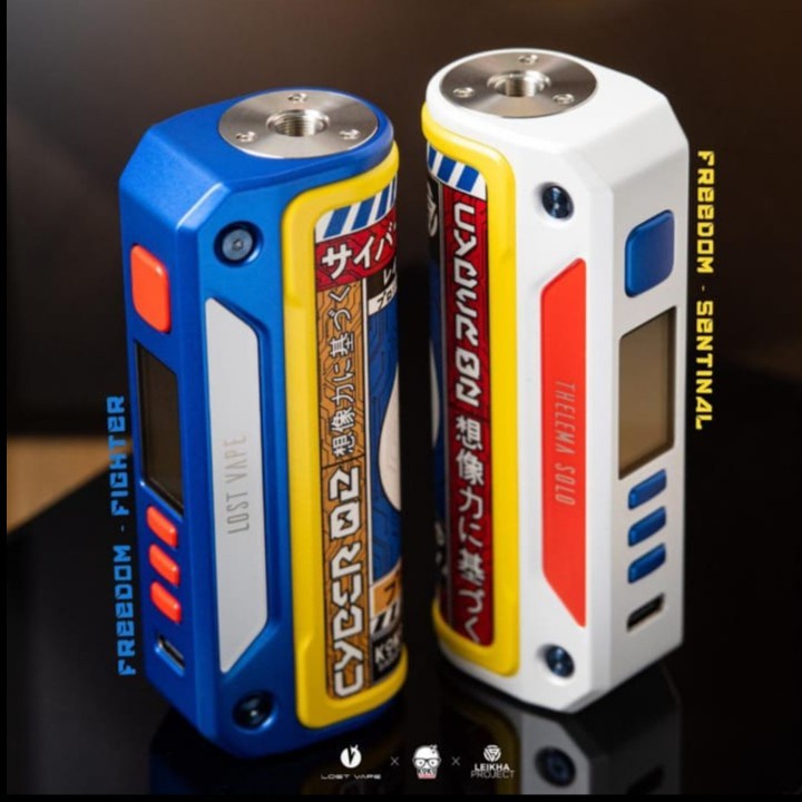 ORIGINAL LOSTVAPE THELEMA SOLO FREEDOM SERIES BOX MOD 100W