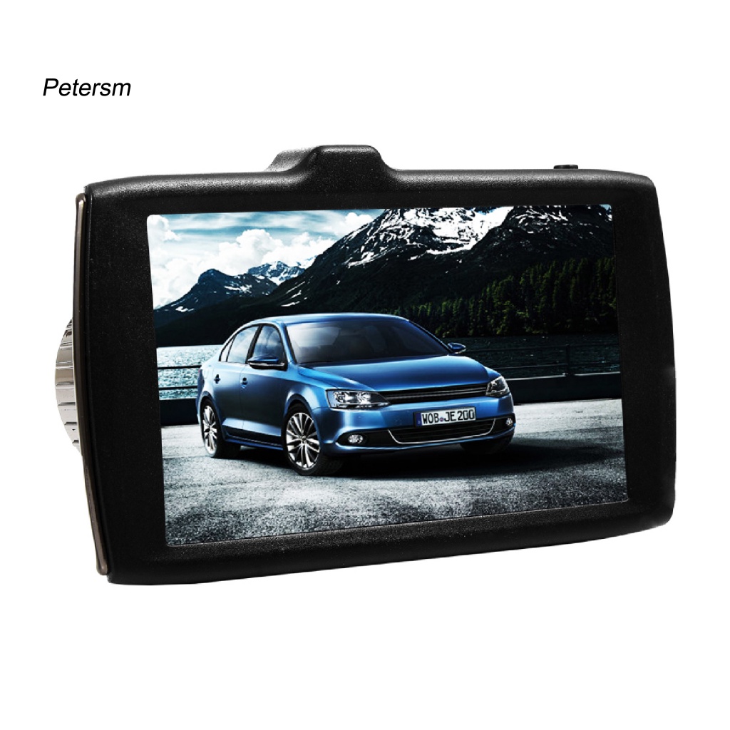 Pp 1set DVR Mobil Monitor Parkir Untuk Mobil 3.5-Inch Touch Screen Car DVR Camera Dual Kamera