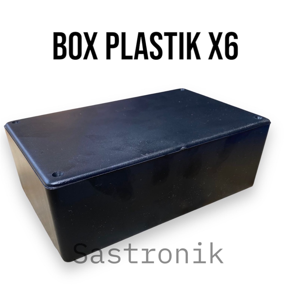 Box Hitam Outdoor X6 18 cm MIKROTIK RB411, TP-LINK, N301 ready