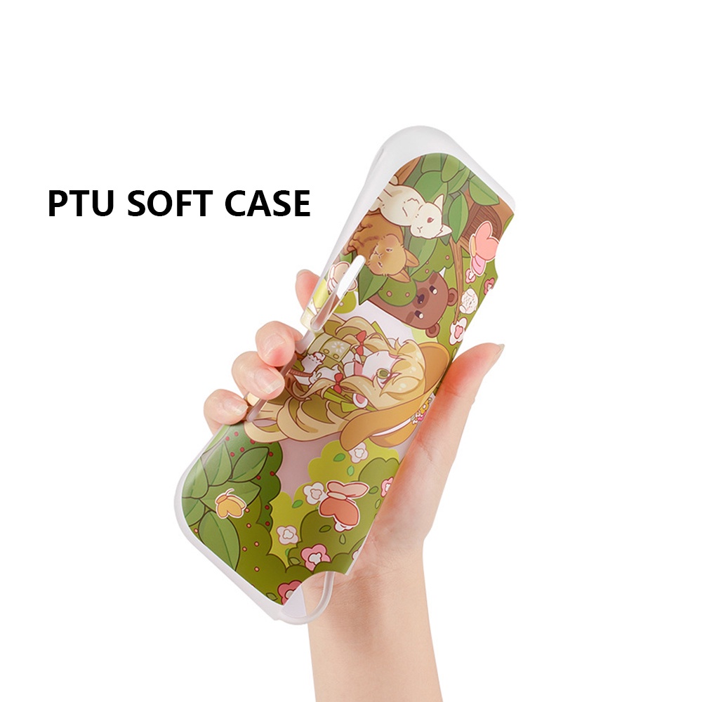 Switch Lite Soft Case Lucu Pelindung Case Untuk Nintendo Switch Lite Model Anti-slip TPU Silicagel Case Shell Anti Jatuh
