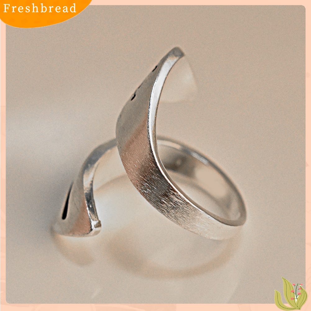 &lt; Freshbread &gt; Sederhana Wanita Dandelion Spiral Pembukaan Jari Cincin Adjustable Pesta Perhiasan Hadiah