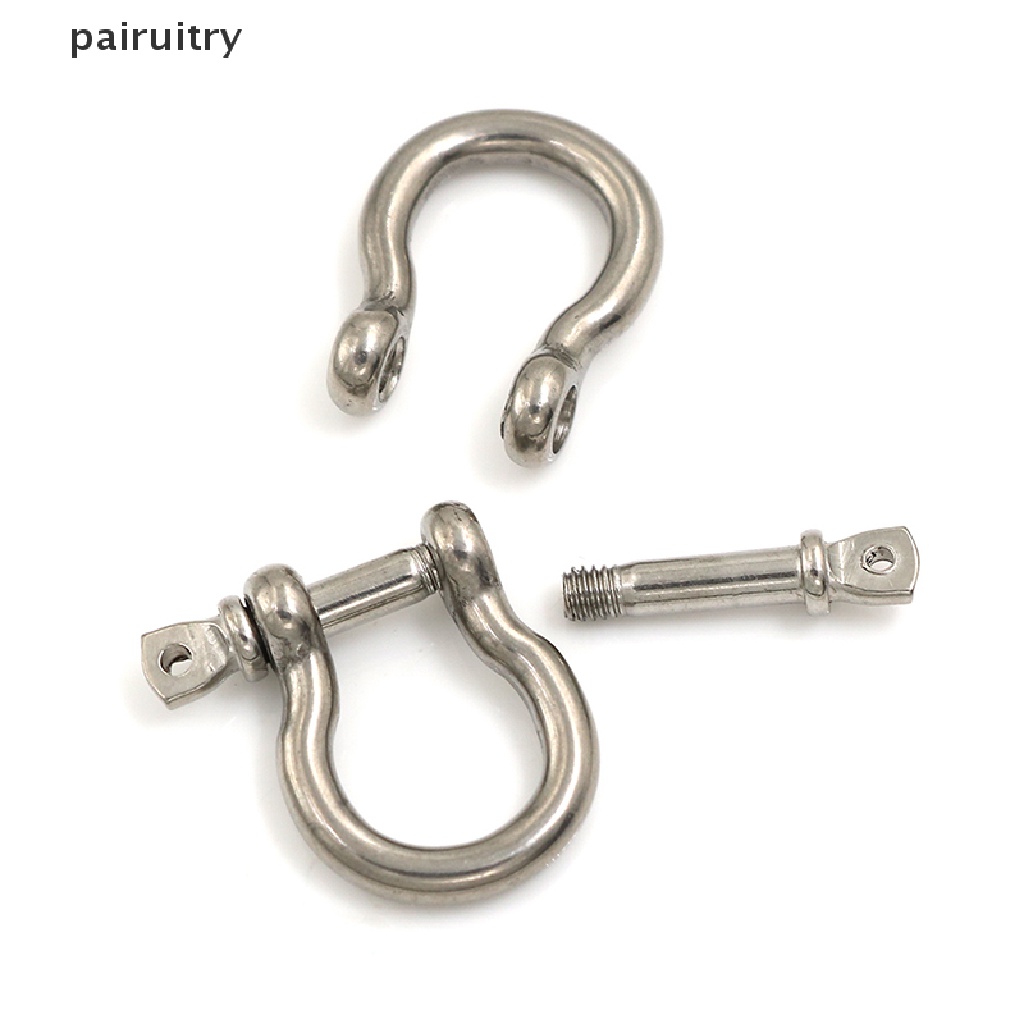 Prt 5pcs m4 304stainless shackle steel screw pin shackle Rigging PRT