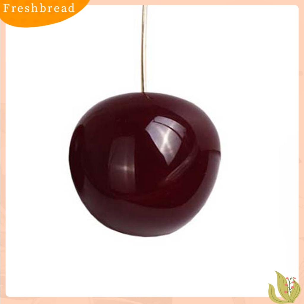 &lt; Freshbread &gt; Anting Manis Cherry Bentuk Alloy Indah Jaket Telinga Menjuntai Untuk Pacaran