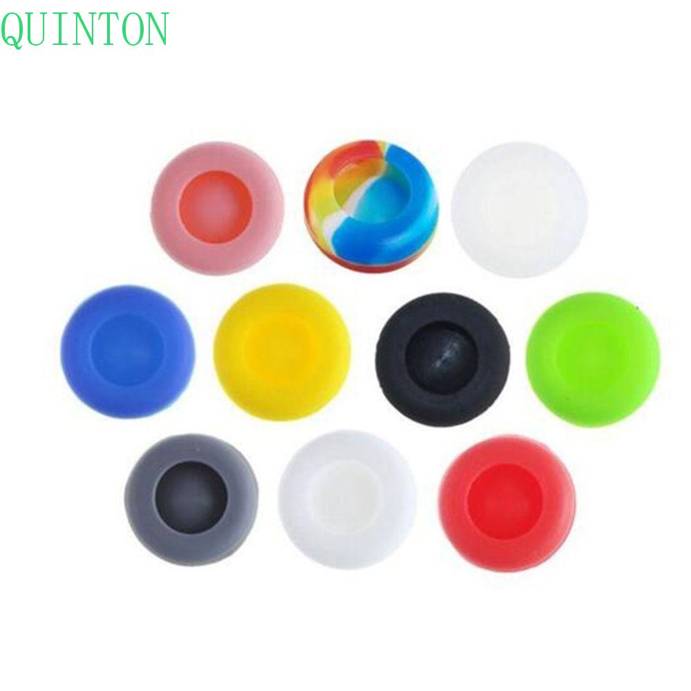 QUINTON Cute Silicone Colorful Key Protector Analog Controller Thumb Stick Grip Thumbstick Cap Cover for Sony PS3 PS4 XBOX 360 Xbox One Controller 10PCS Thumb Grips Anti Slip Thumbstick Case Cover High Quality Joystick Grip Cap/Multicolor