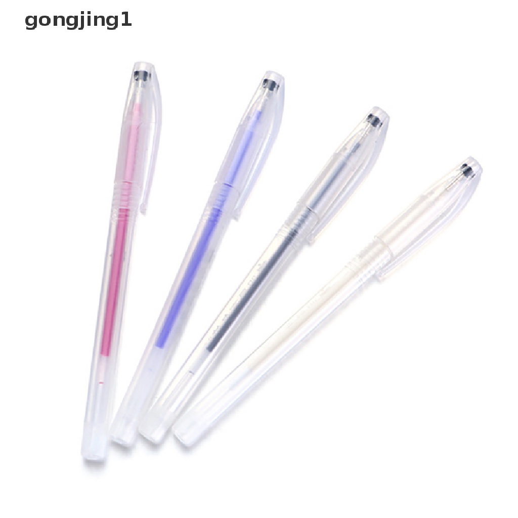 Ggg 10pcs Pen Dapat Dihapus Suhu Tinggi Penghilang Penanda Kain Tailoring ID