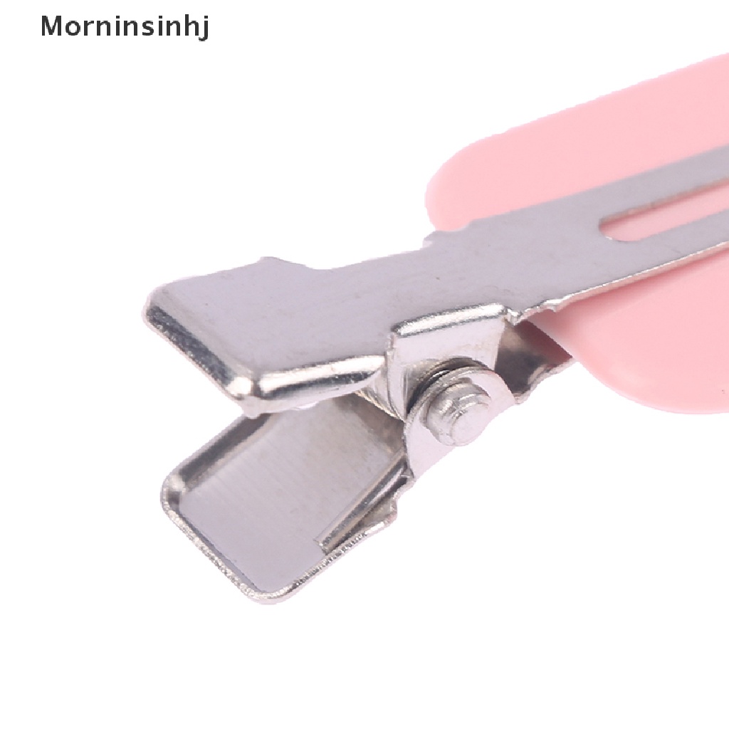 Mornin 10pcs/set Tanpa Tekuk Seamless Jepit Rambut Makeup Clip Cuci Aksesoris Wajah id