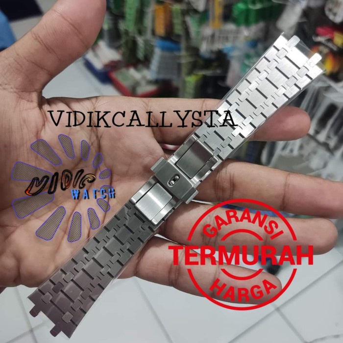 AP Audemars Piguet 26 mm Strap Rantai Stainless steel Tali jam AP 26MM