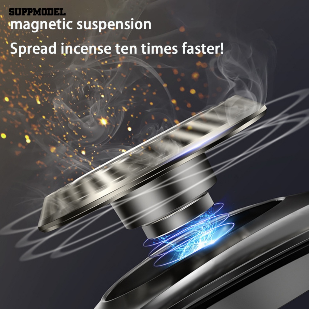 Suppmodel Diffuser Aromaterapi Mobil Tenaga Surya Aksesoris Kendaraan Smart Quiet Essential Oil Diffuser Tahan Lama