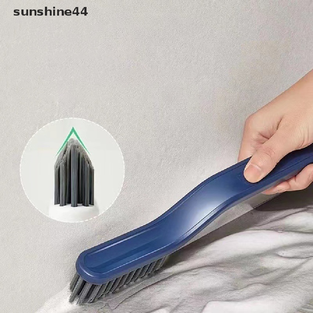 Sunshine 2-in-1 Sikat Pembersih Celah Lantai Ubin Kamar Mandi Serbaguna Window Groove Brush ID