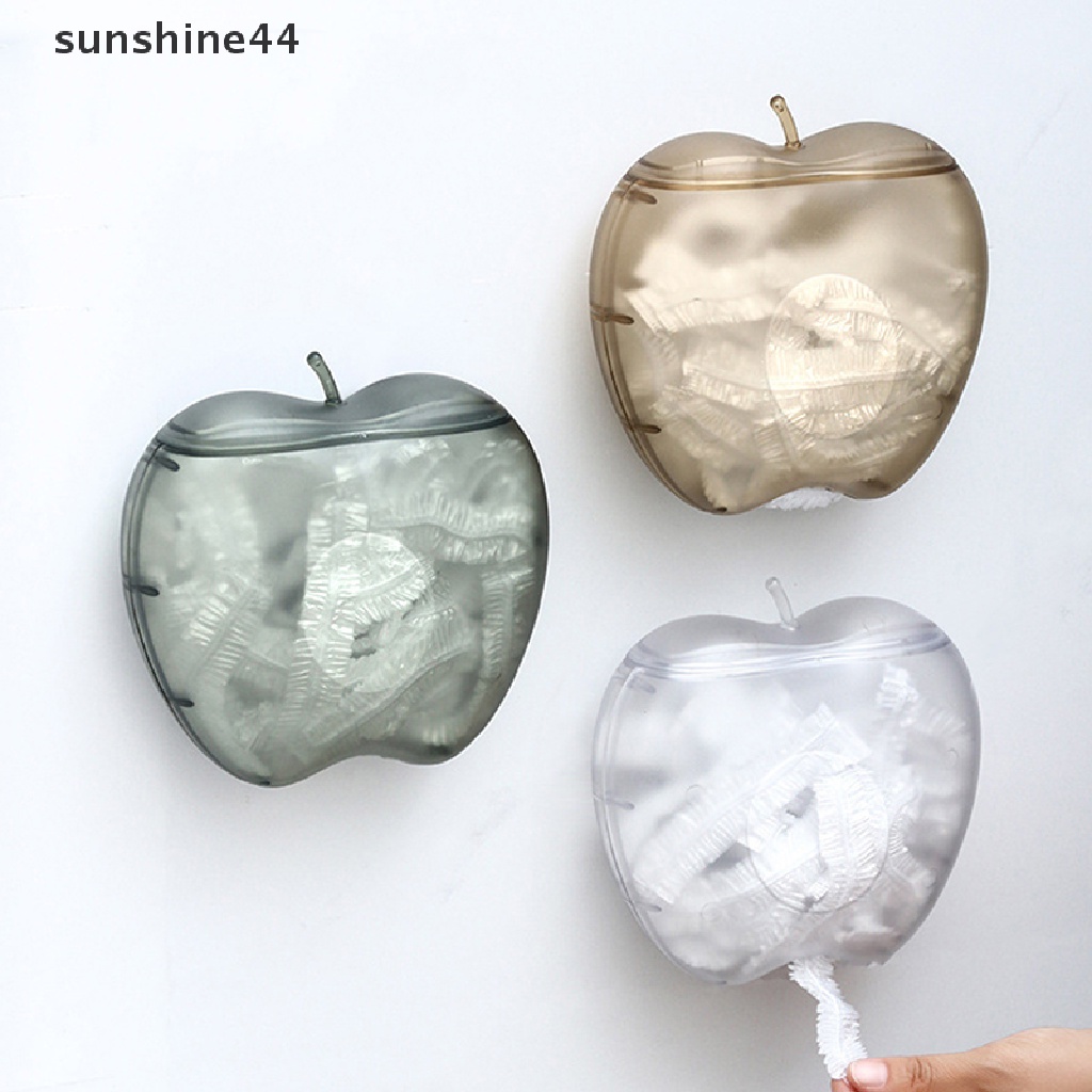 Sunshine Kotak Penyimpanan Bentuk Buah Bungkus Plastik Elastis Bag Mandi Cap Box ID