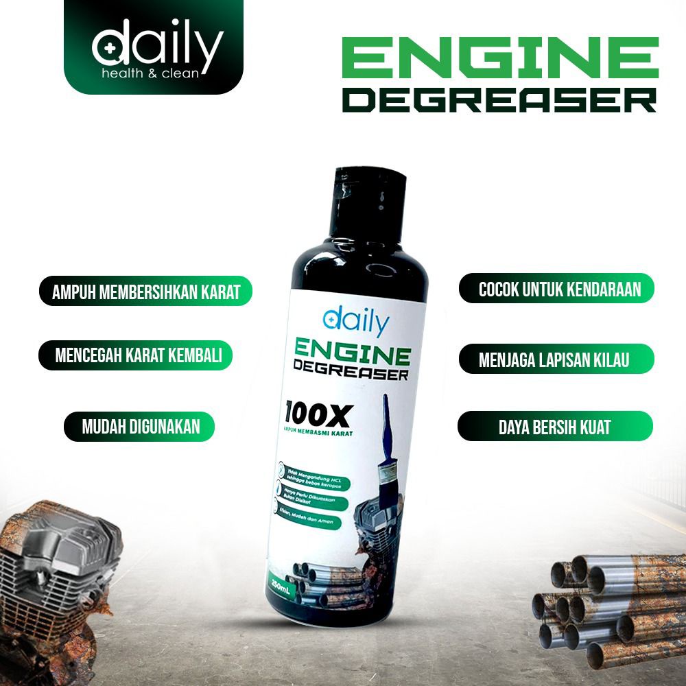 DAILY ENGINE DEGREASE / PEMBERSIH KERAK MESIN KENDARAAN / ENGINE DEGREASER