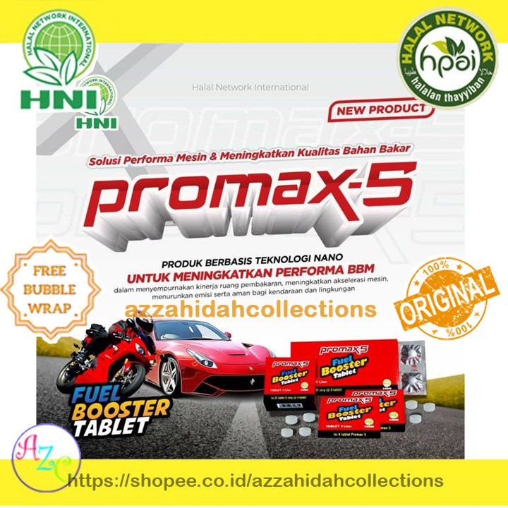 PROMAX 5 Octane Booster u/ Bensin [MOTOR] HNI HPAI KH-azc0