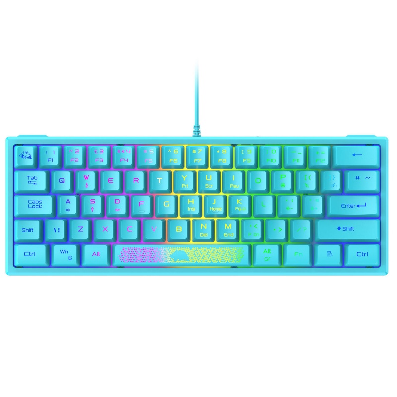 K61rgb Keyboard Gaming RGB Lighting Keyboard Mini Persen60 Keyboard Laptop Gaming Gaming