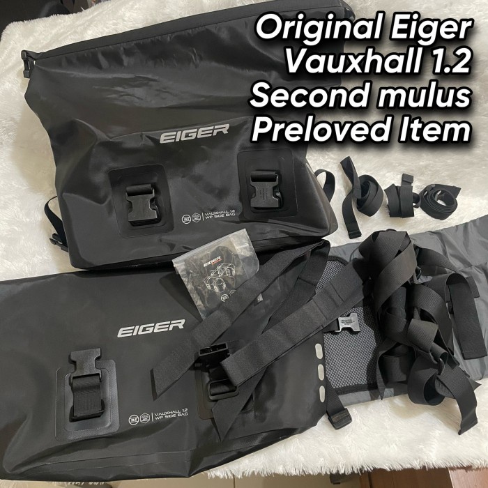 2nd eiger vauxhall 1.2 side bag saddlebag preloved bekas good conditio