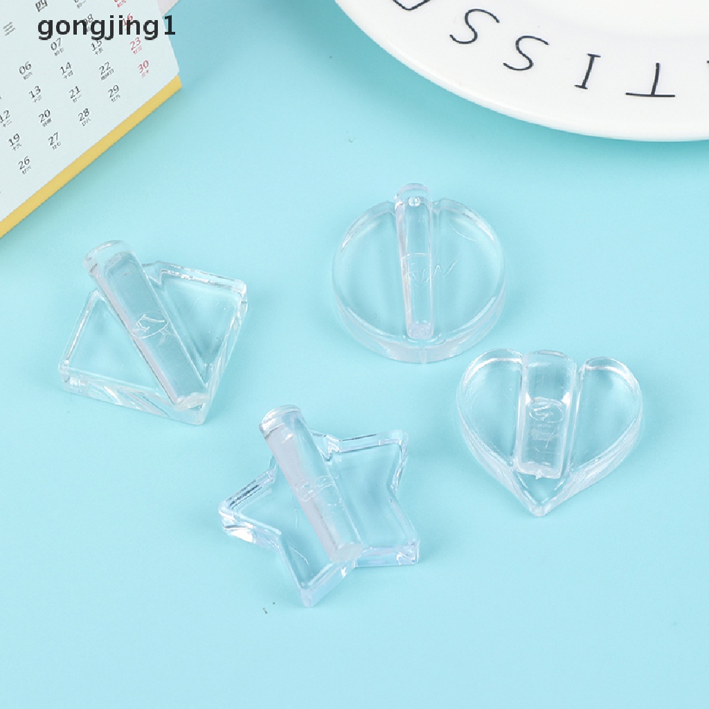 Ggg 1Pcs Cetakan Nail Art Curvature Membuat Stiker Kuku Metal Curl Sharp Model Frame ID