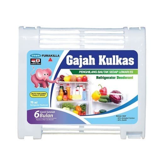 Gajah Kulkas Refrigerator Deodorant Penghilang Bau Lemari Es Gajah Menghilangkan Bau Kulkas Lemari Es Anti Bau Kulkas Lemari Es Penetral Bau Kulkas Lemari Es Refrigerator Menetralkan Bau Lemari Es