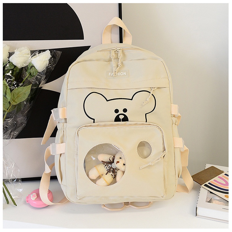 T93013 Tas ransel wanita teddy import harga grosir bisa bayar di tempat