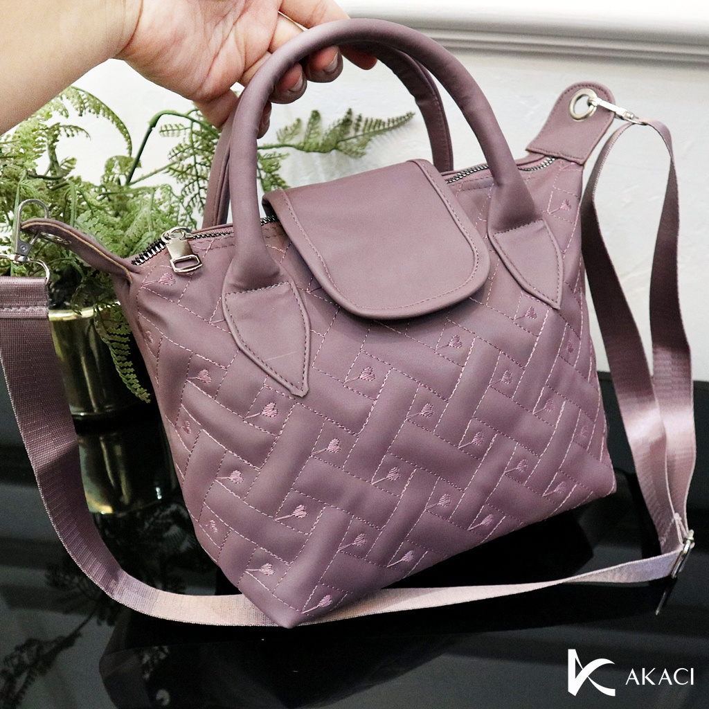 Akaci - Tas selempang nilon super cocola lucu elegan unik kualitas terbaik 06-6938