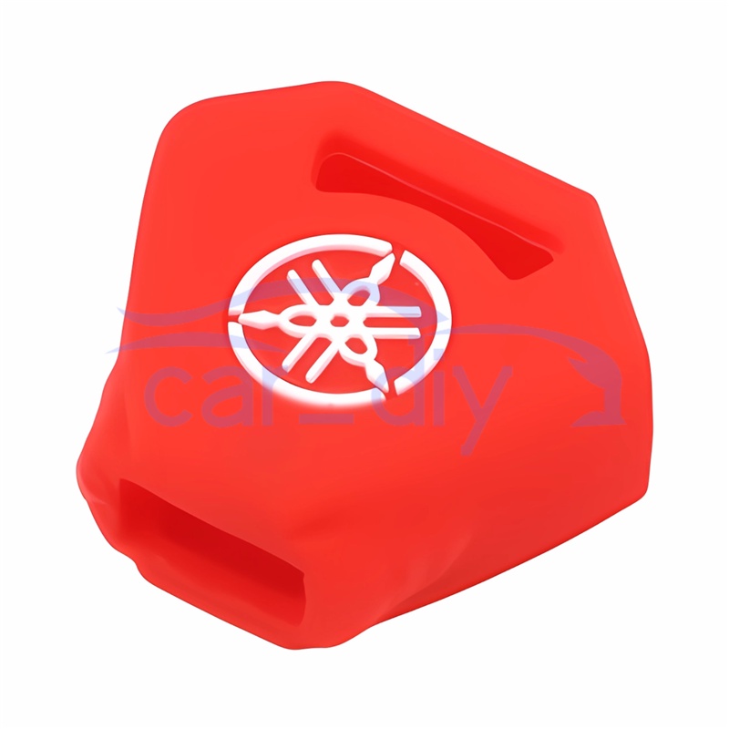 Kasus Kunci Silikon Penutup Jarak Jauh Gantungan Untuk Yamaha LC135 Y15 Y15ZR Sepeda Motor Cangkang Pelindung Remote Key Case