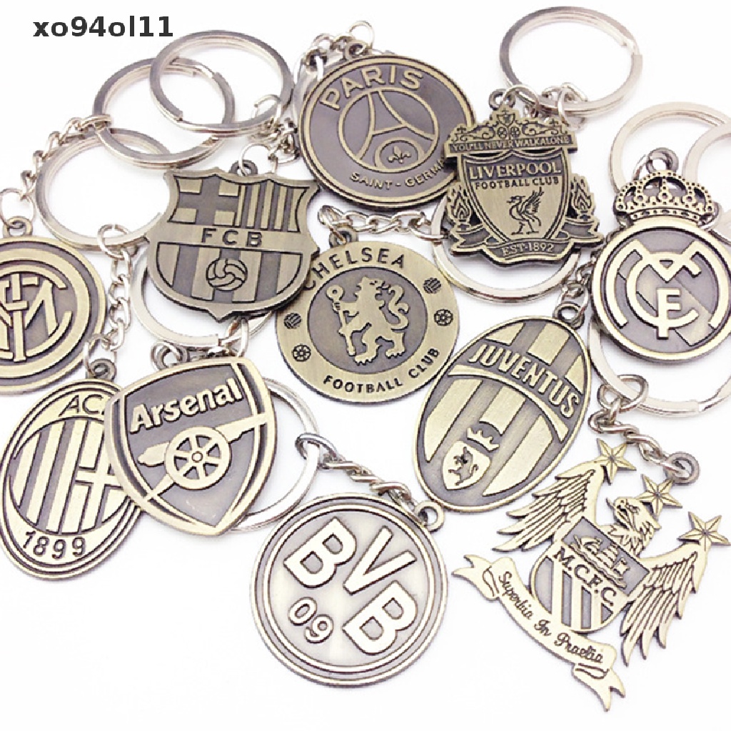 Xo Football Club Logo Team Metal Keychain Keyholder Gantungan Kunci Mobil Untuk Eropa Countris Football Club Souvenir Untuk Fans Sepak Bola OL