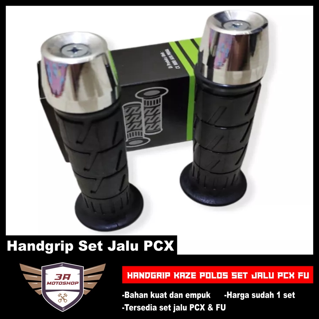 Handgrip Kaze Polos Set Jalu PCX Satria FU