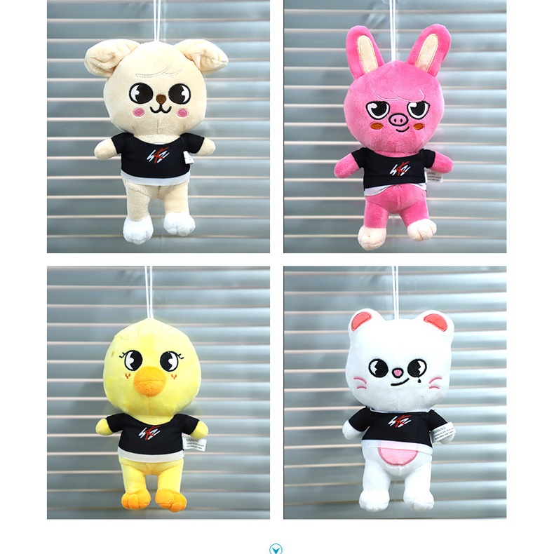 20 cm Kartun Suction Cup Liontin Boneka Boneka Mainan Mewah Grab Mesin Boneka Dekorasi Rumah Alat Peraga