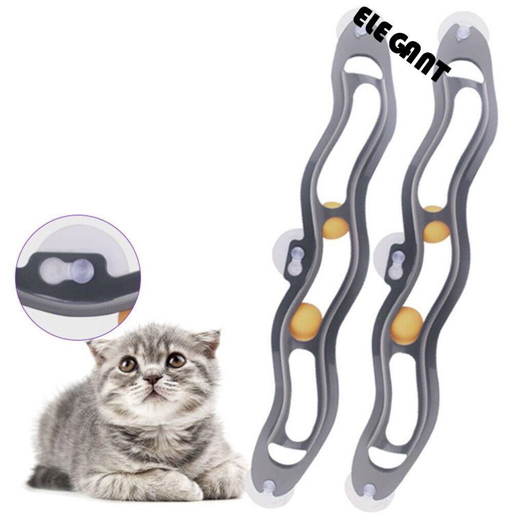 [Elegan] Mainan Terowongan Kucing Dengan Bola Bermain Lucu Untuk Hewan Peliharaan Berolahraga Kitten Interaktif Cats Puzzle Toy