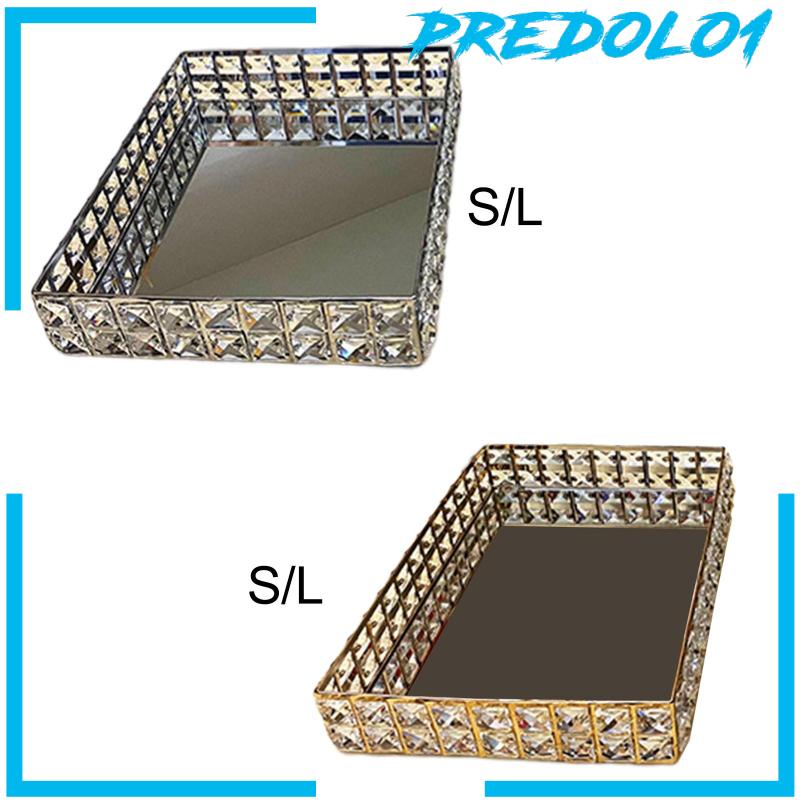 [Predolo1] Nampan Perhiasan Permen Penyimpanan Kosmetik Desain Elegan Untuk Pesta Pernikahan Dresser