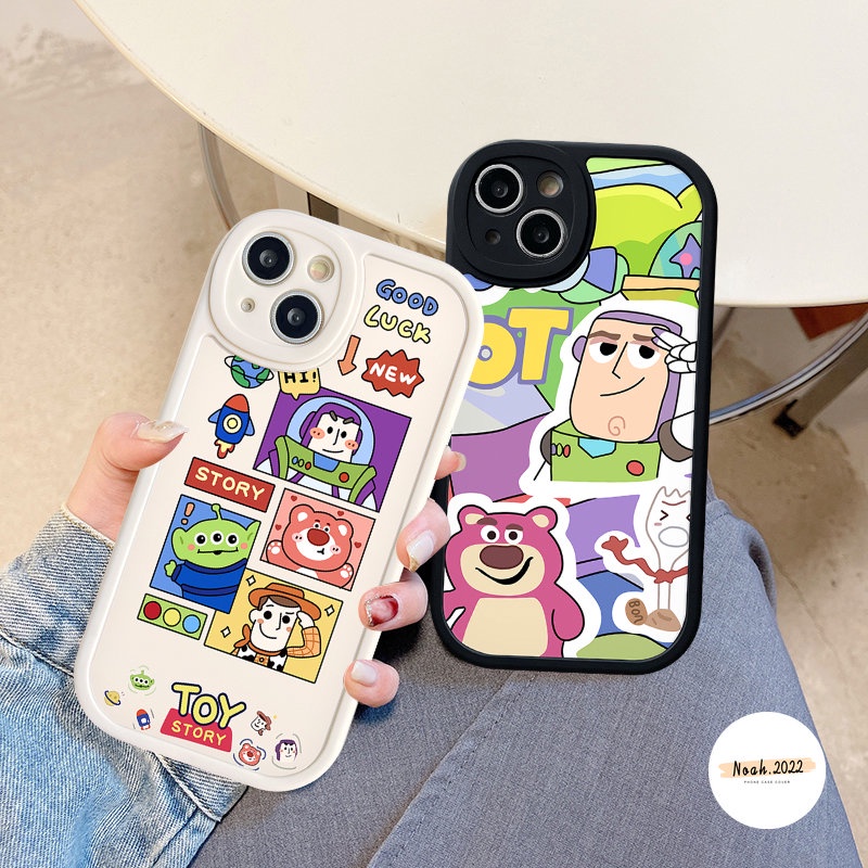 Casing Cerita Mainan Kartun Yang Indah Untuk Infinix Hot 10T 10s 11 10 9 Bermain 11s Hot 10 Lite 11 10s 10T 11s Smart5 6 Note8 Cute Manyo Pelindung Lensa Kamera Soft Tpu Back Cover