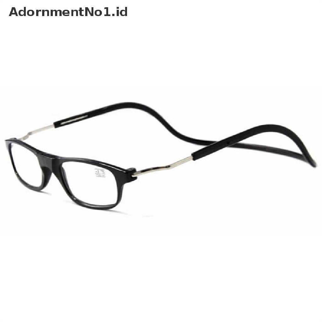 [AdornmentNo1] Kacamata Baca Magnet Gantung Adjustable Eyeglasses Front Click Connect Neck [ID]