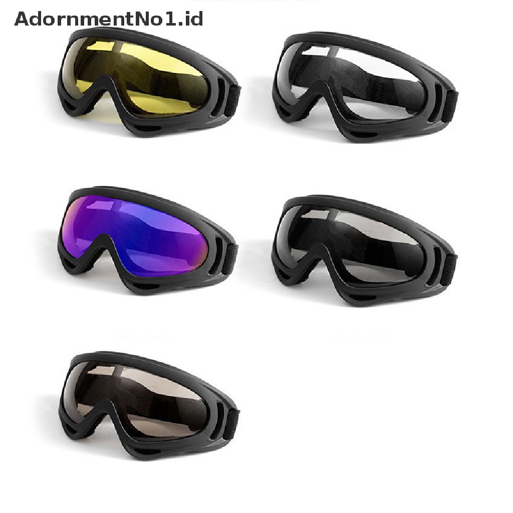 [AdornmentNo1] Fashion Motor Off-road Goggles Pelindung Gears Tahan Angin Moto Helm Motocross Sepeda Mengemudi Kacamata Kacamata Hitam ATV Motor Trail UTV Eyewear Gear Glasses [ID]