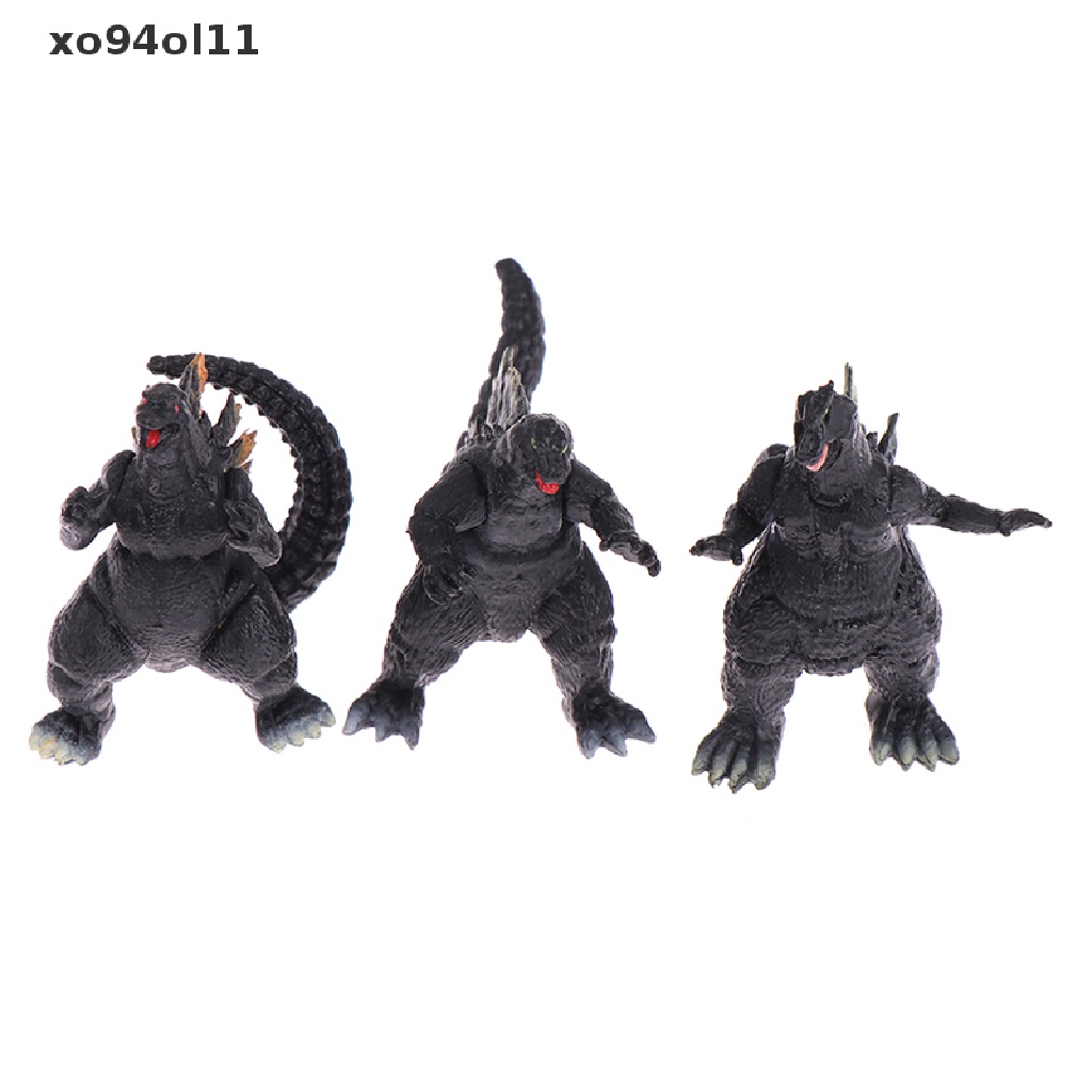 Xo 8Pcs/Set Godzilla Vs Kong Model 5cm Action Figure Model Kolekte Mainan Anak OL