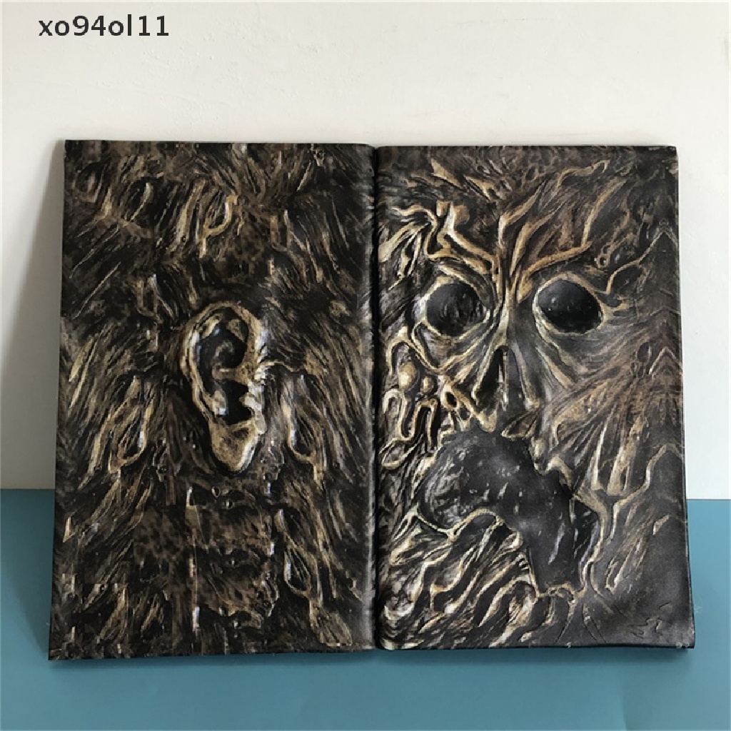 Xo Necronomicon Dark Magic Book Demon Evil Dead Book Altar Upacara Prop Koleksi OL