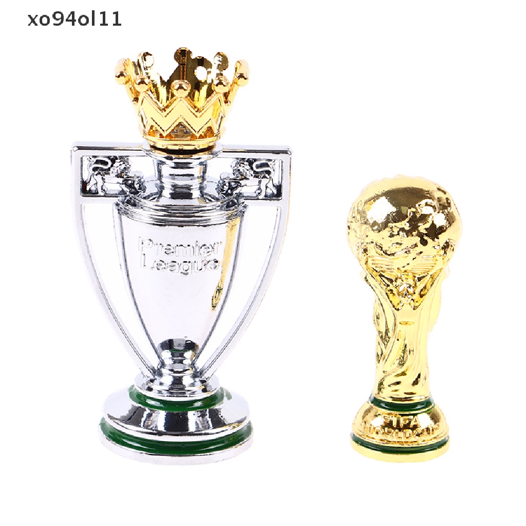 Xo Ornamen Desktop Kejuaraan Sepak Bola Piala Mini Gantungan Kunci Liontin OL