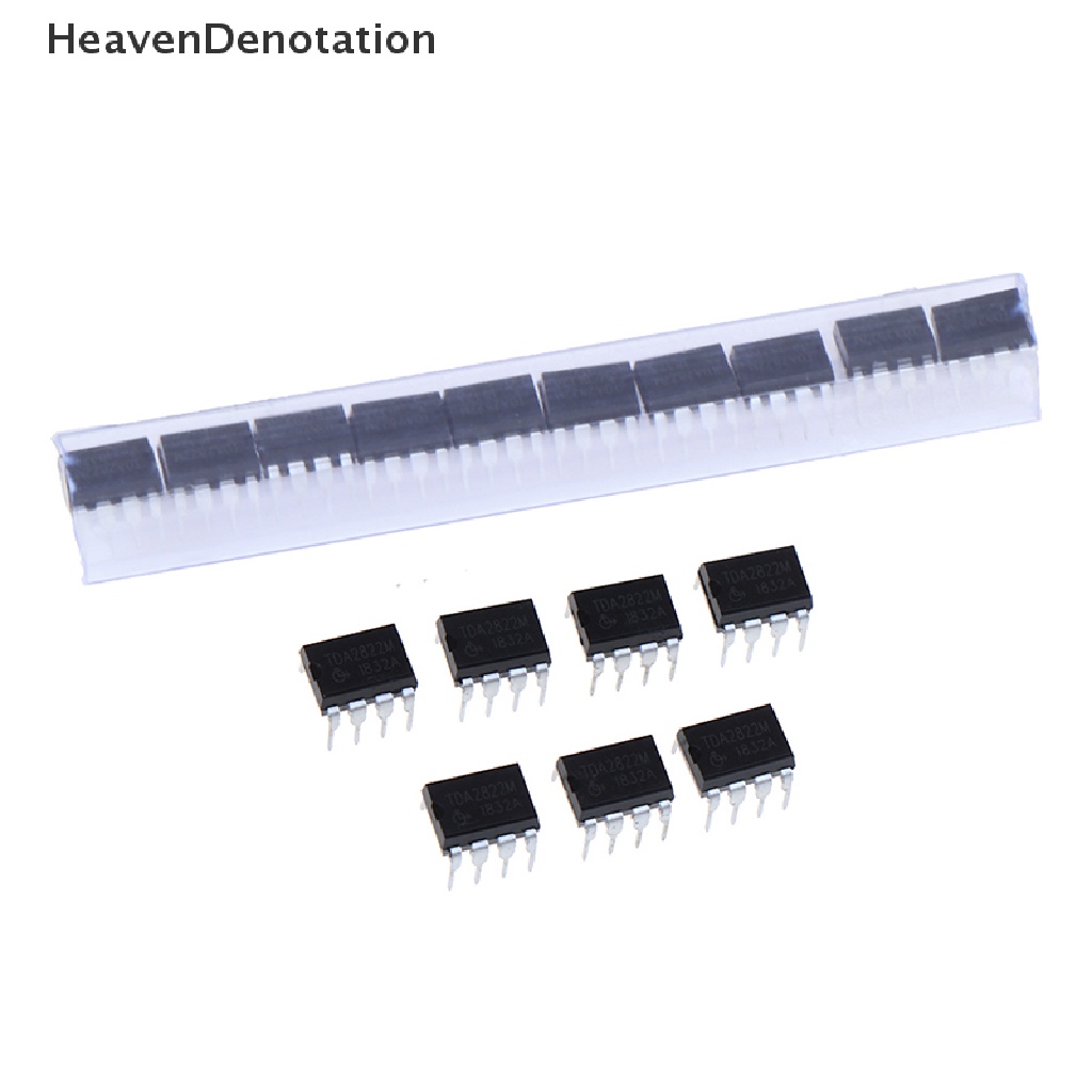 [HeavenDenotation] 10pcs TDA2822M Serbaguna Dan original IC audio power amplifiers inline DIP-8 HDV