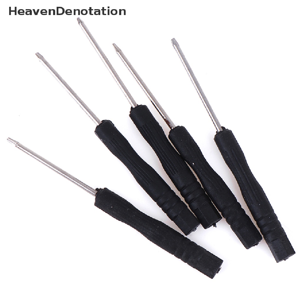 [HeavenDenotation] 5x Obeng Set T2+T3+T4+T5+T6 Alat Reparasi Cocok Handphone HDV