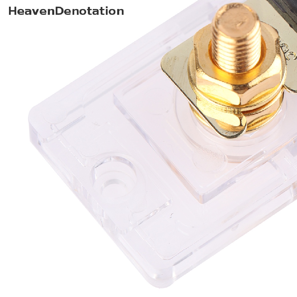 [HeavenDenotation] 100 200 300 AMP ANL Fuse Holder Baut on Sekring Otomotif Holder HDV