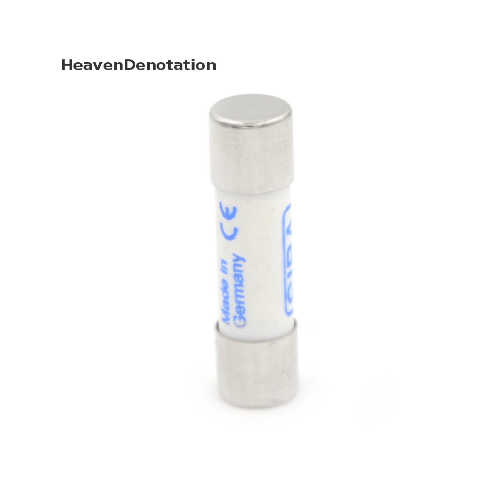 [HeavenDenotation] New Multimeter 10x38mm 1000V 10A Silinder Sekring Keramik Putih HDV