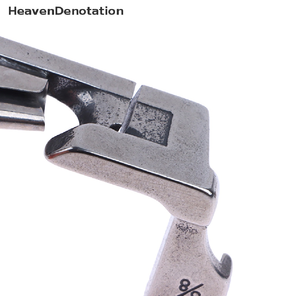 [HeavenDenotation] Industrial 1- Lockstitch Curved Hemming Presser Foot Fit Mesin Jahit Rok Sifon Sutra Arc Hem1 /8 3 /16 1/4 5 /16 3/8 HDV