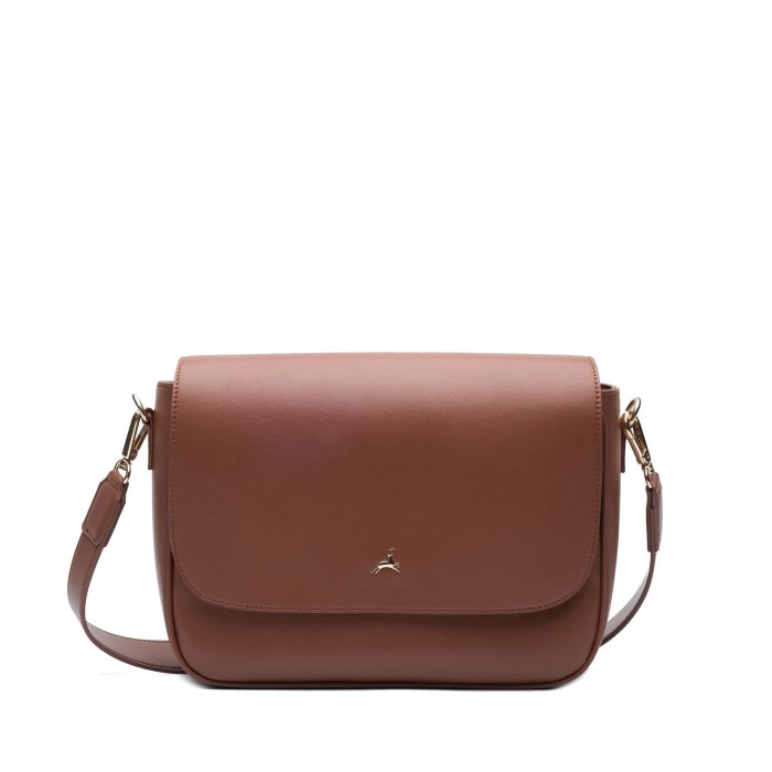 Povilo Nomi Sling Bag Brown Free Ongkir