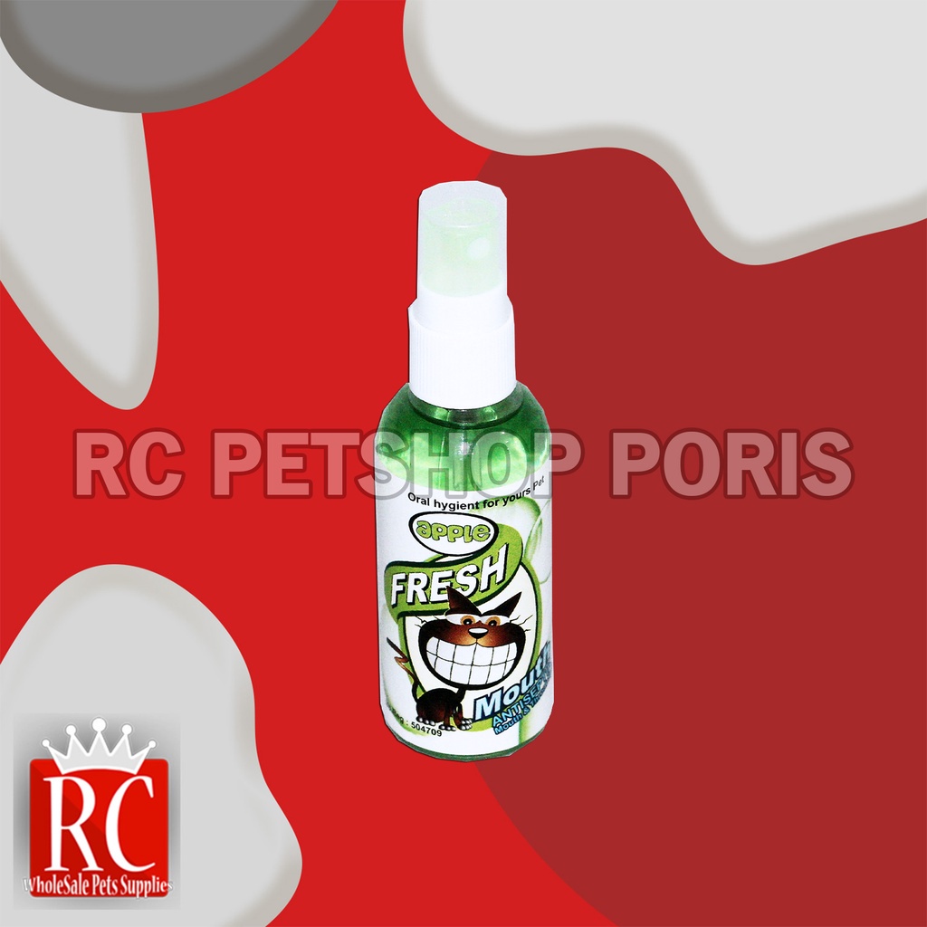 Mouth Wash Untuk Anjing / Kucing - Fresh Mouth Anti Septik Spray