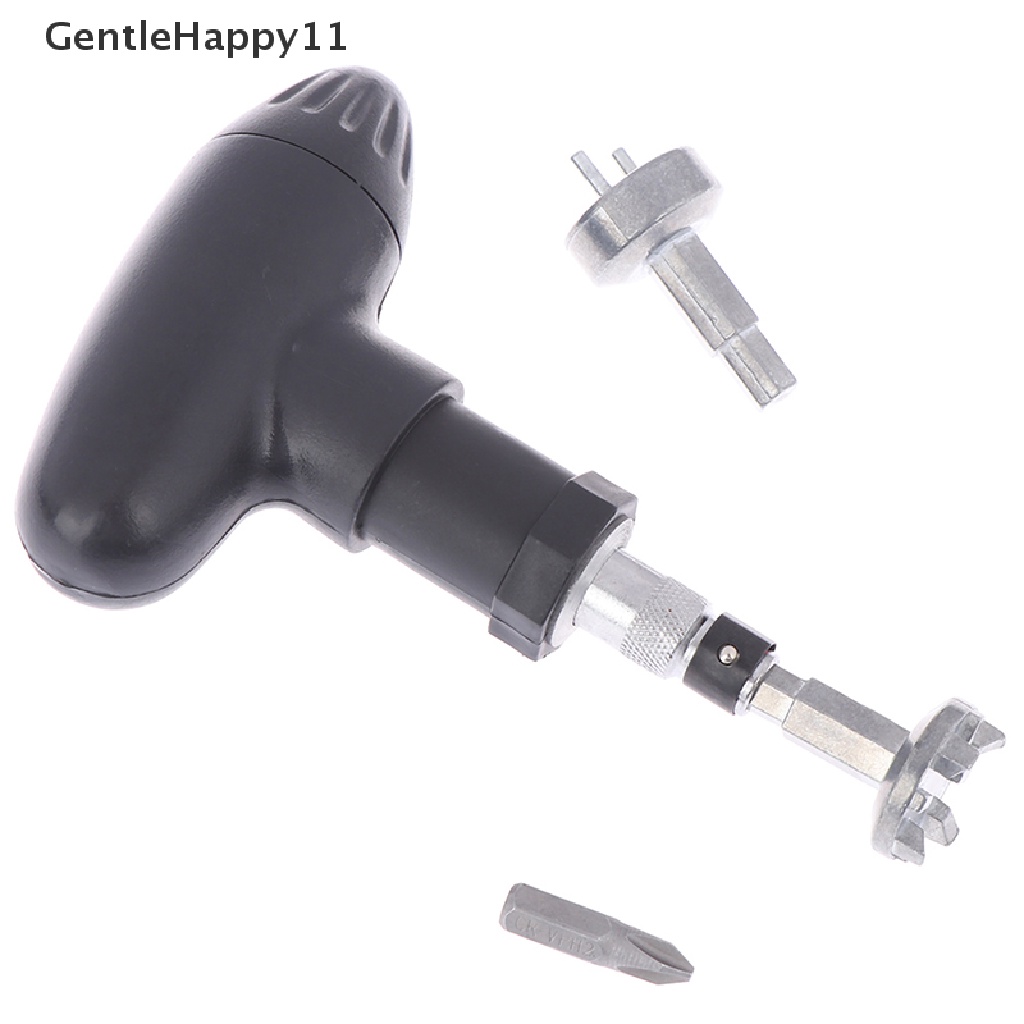 Gentlehappy 1set Golf Spike Ratchet Handle Wrench Tool Bits Golf Remover Untuk Cleat Sepatu id