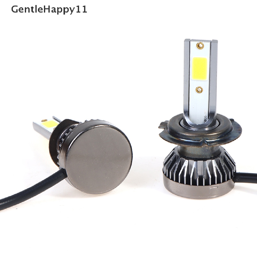 Gentlehappy 1pasang H1 H3 H4 H7 H11 Kit Konversi Lampu LED Mini 16000LM 6000K id