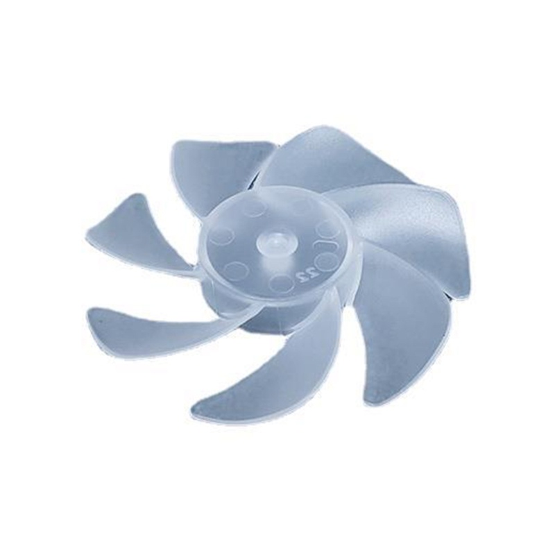 Cre Mini Fan Blade, Fan Blade Plastik Pengganti Daya Kecil Pengering Rambut Daun Kipas Aksesoris Motor