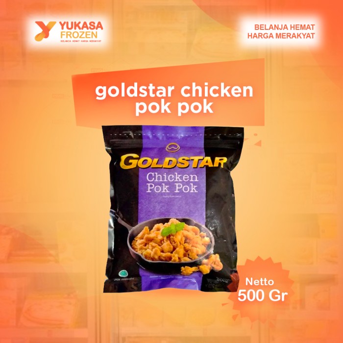 

Goldstar Chicken Pok Pok 500gr