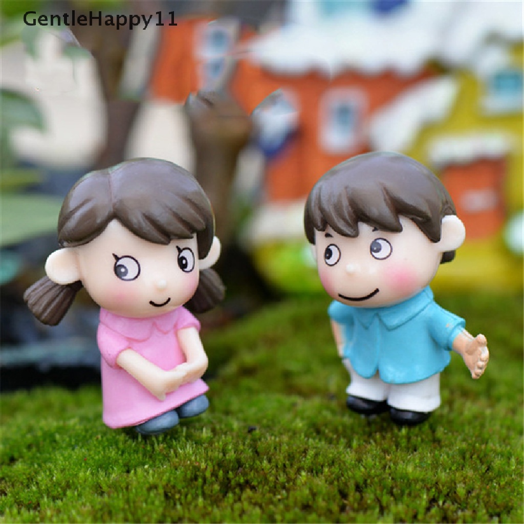 Gentlehappy Patung Pecinta Malu Peri Taman Gnome Terrariums Resin Kerajinan Dekorasi Rumah id