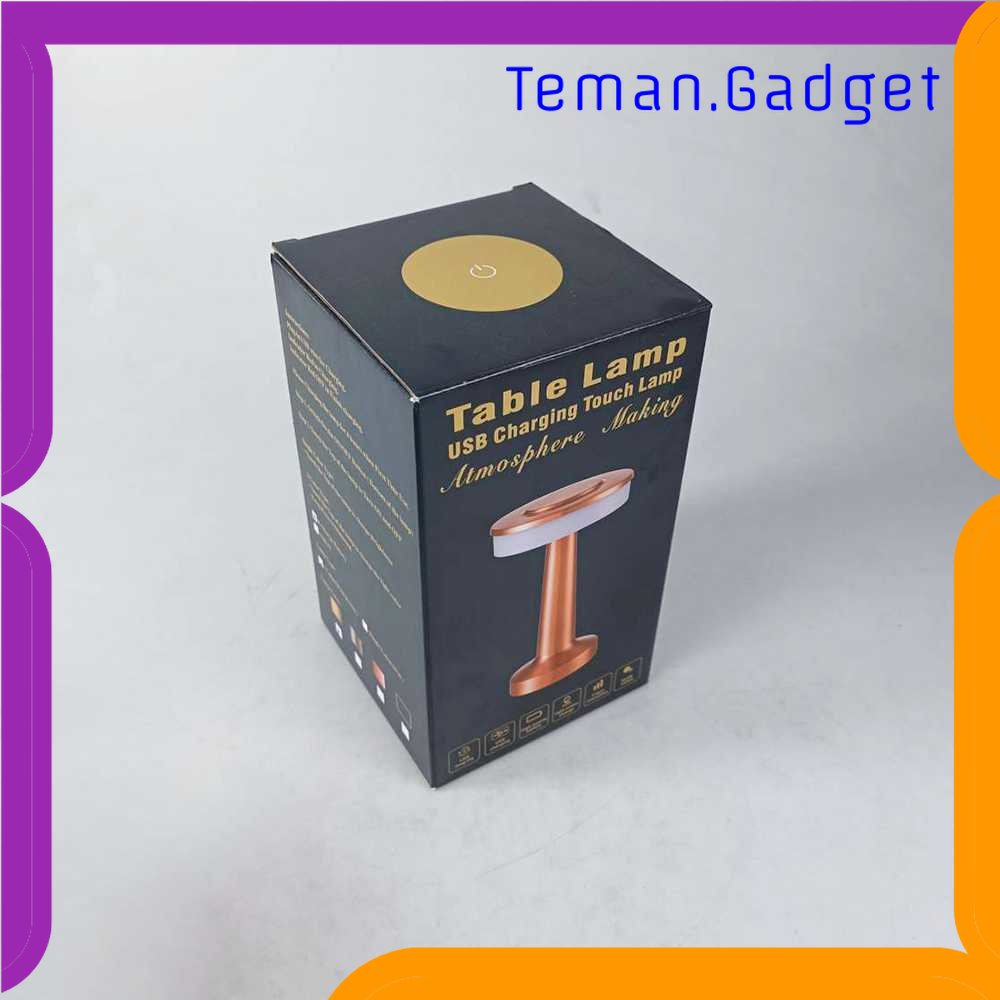 TG - LMP BREFILI Lampu Meja Hias Touch LED USB Rechargeable Tri Color 10W - BRF5