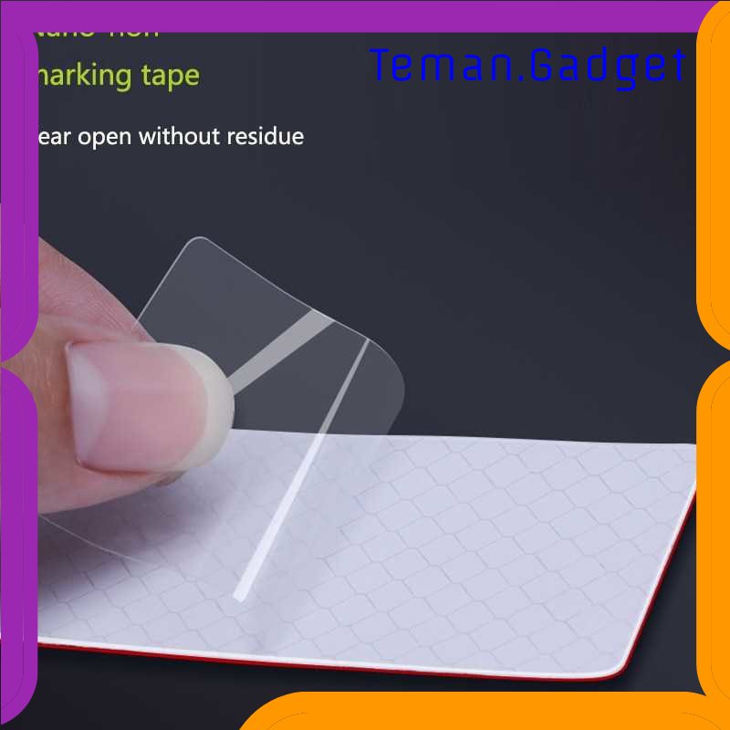 TG - OTO LARATH Nano Car Reflective Sticker Warning Strip Trunk Exterior - 1181
