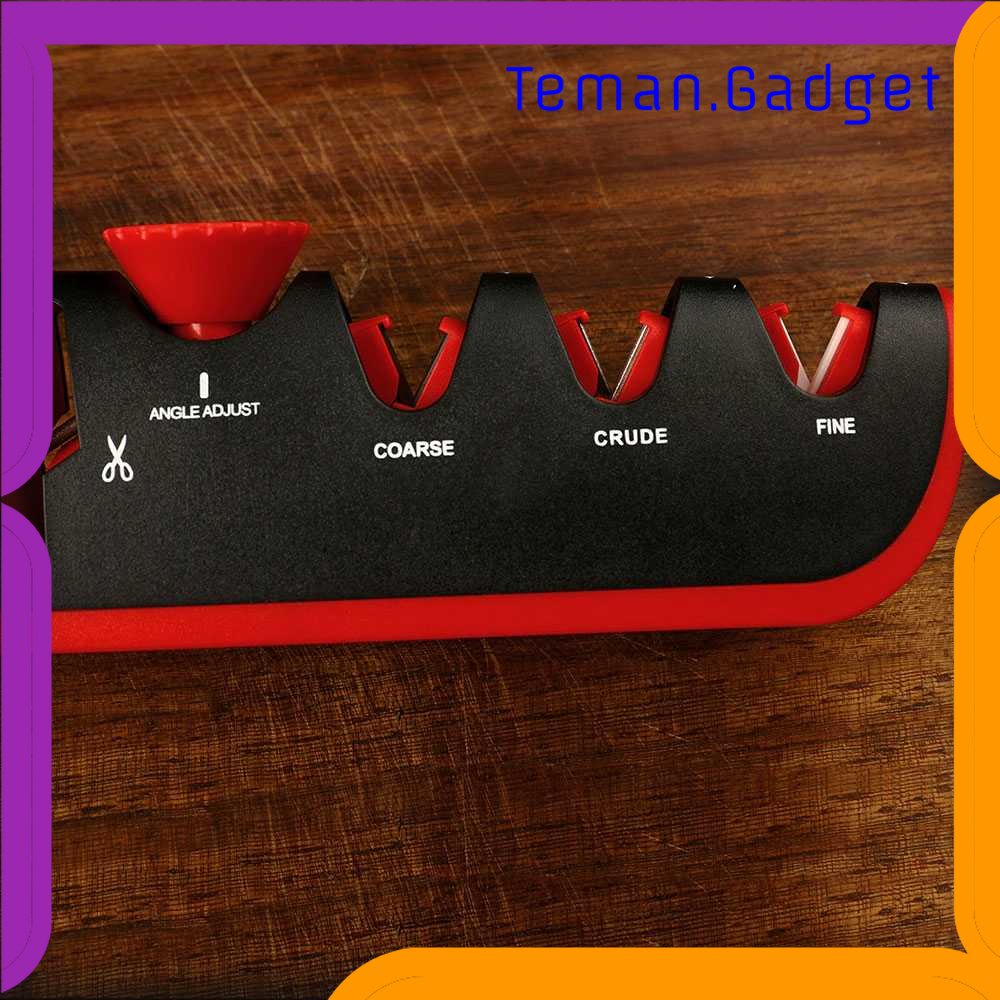 TG -  DPR WAK Pengasah Pisau Dapur 5 in 1 Gunting Knife Sharpener Profesional - WK2003C
